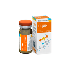 L-Цин, 10 мл, бутафосфан и комплекс витаминов для домашних животных