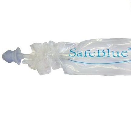 Катетер SafeBlue ClearGlide, без пробки, з бортиком ущільнення, 100 шт.